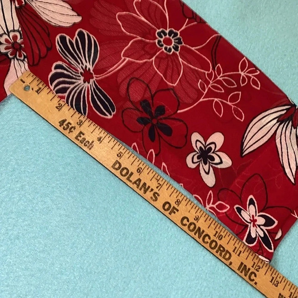 ALFRED DUNNER 2pc set floral collar button up top and embellished tank size 16 - Picture 10 of 15